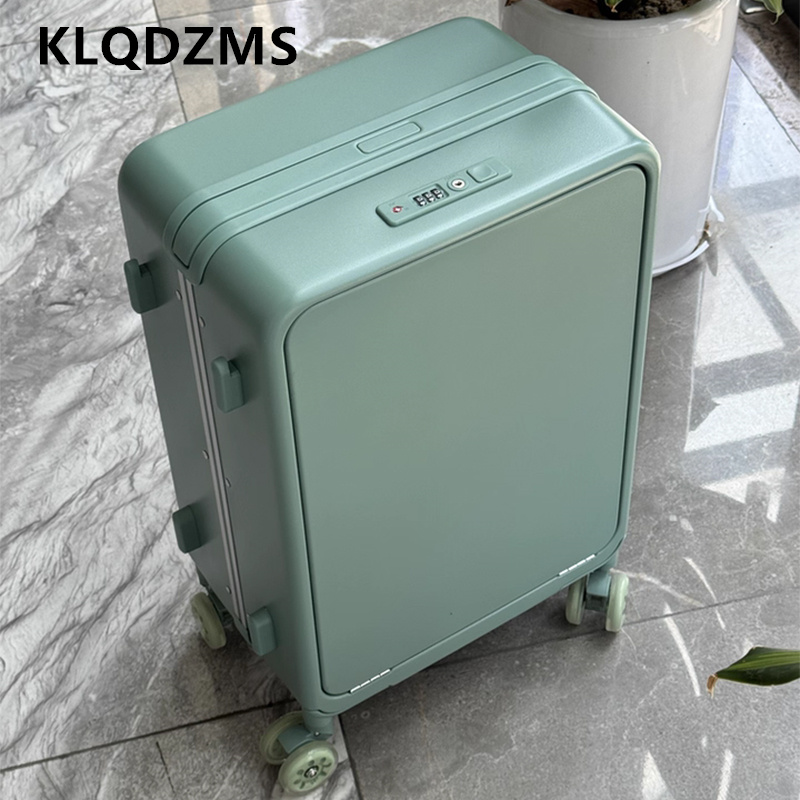 Spinner Wheel Rolling Suitcase 20 Inch - KLQDZMS メンズ スーツケース 20インチ24インチ トロリーケース ABS+PC