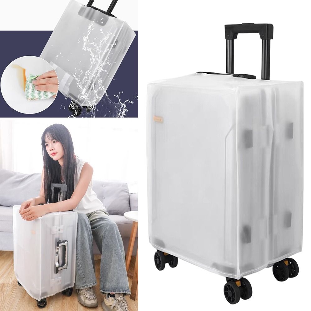 Waterproof Suitcase Cover Protector - 新しいフロスト加工の荷物保護カバー、防塵防水スーツケースカバー、耐久性のある荷物カバー
