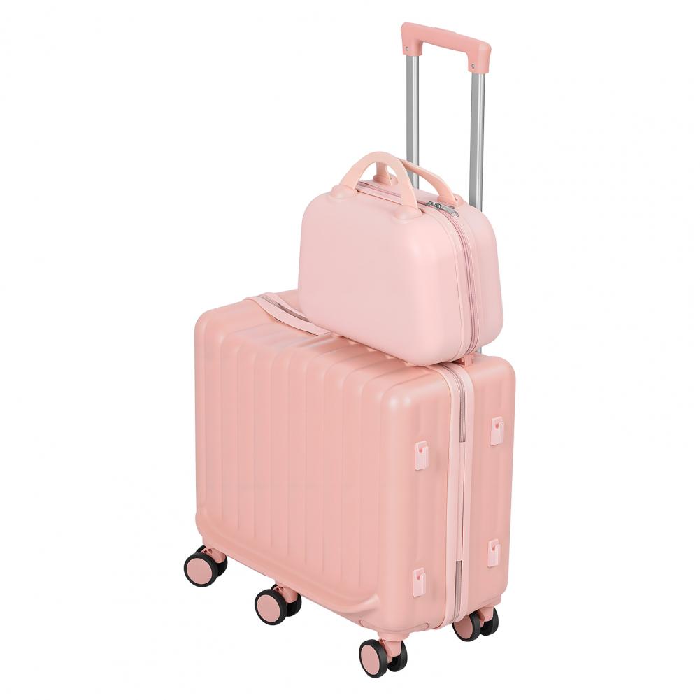 Kids Ride On Suitcase Scooter - 耐久性のある20インチ子供用乗用荷物入れ折りたたみ式ペダル6輪スピナーハードシェルキャリーオンスクータースーツケース旅行用