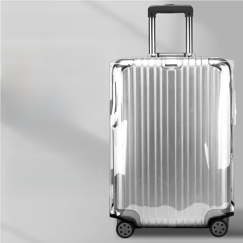 Luggage Protective Cover Transparent - 荷物用厚手保護カバー 透明防水トラベルスーツケース 外側保護 チェックイン手荷物用
