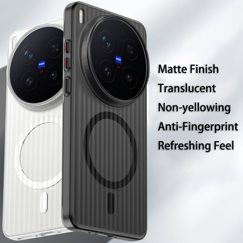 Luggage Protective Cover Transparent - 高級シンプル超薄型波形荷物シェル Vivo X300 Ultra X300 Pro