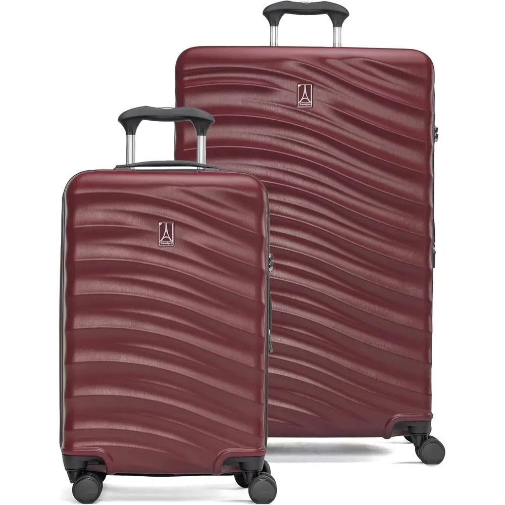 Expandable Hard Shell Luggage Set - マックスライト エア V2 拡張可能ハードシェルラゲージセット、8輪スピナーホイール付き、軽量、TSAロック、カバネル、2ピース（20/28インチ）