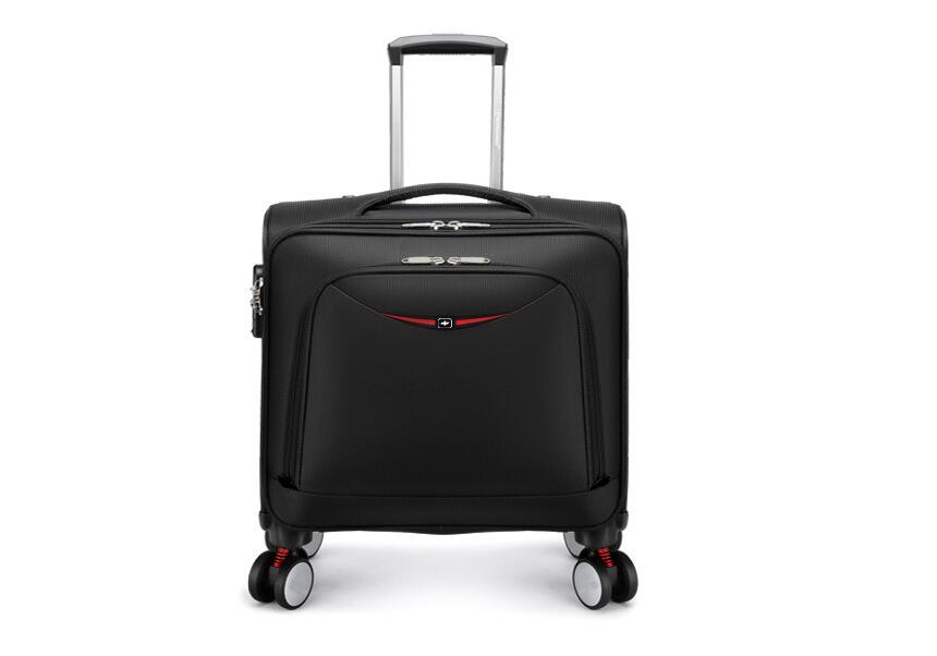 Spinner Wheel Rolling Suitcase 20 Inch - 18インチの男性用荷物バッグ,車輪付き荷物,ラップトップ