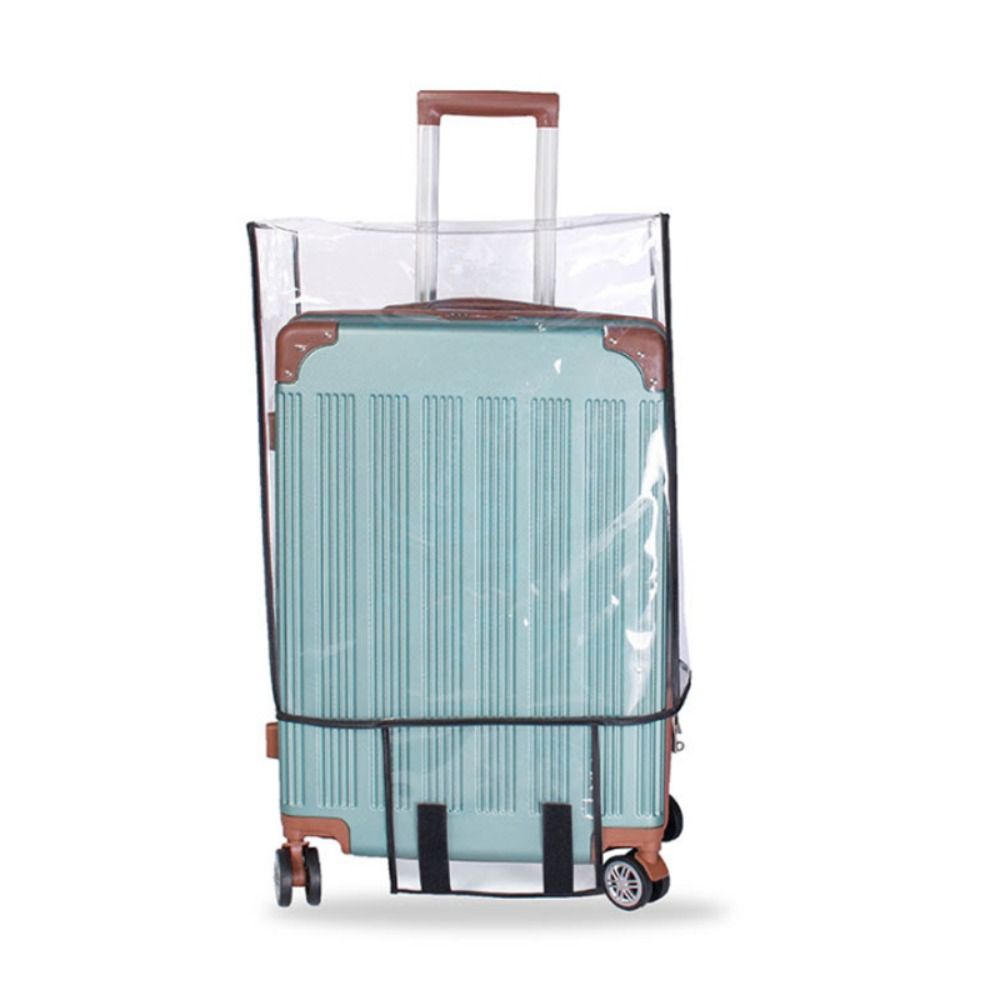 Waterproof Suitcase Cover Protector - PVC透明ラゲージカバー 防水トラベルアクセサリー ラゲージ収納カバー 防塵プロテクター スーツケースカバー ラゲージカバー