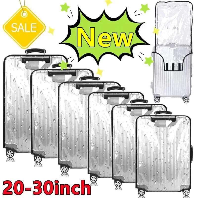 新しい 20-30 インチの荷物カバー透明プロテクター防水厚 - Waterproof Suitcase Cover Protector のレビューと価格