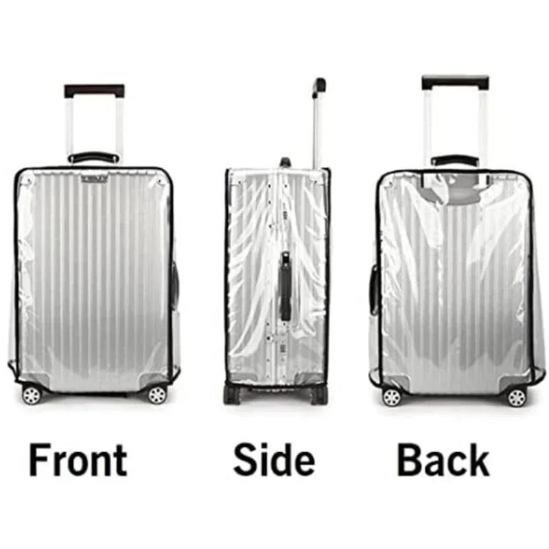 新しい 20-30 インチの荷物カバー透明プロテクター防水厚 - Waterproof Suitcase Cover Protector のレビューと価格