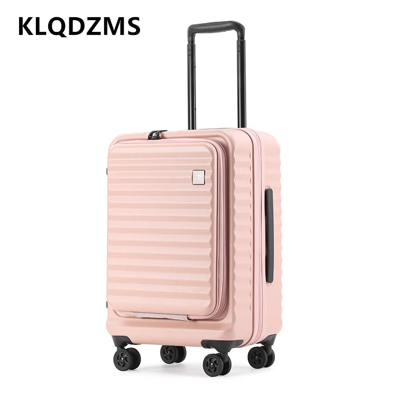 KLQDZMS 20インチ24インチ28インチ ノートパソコ - Front Opening Laptop Luggage 24 Inch のレビューと価格
