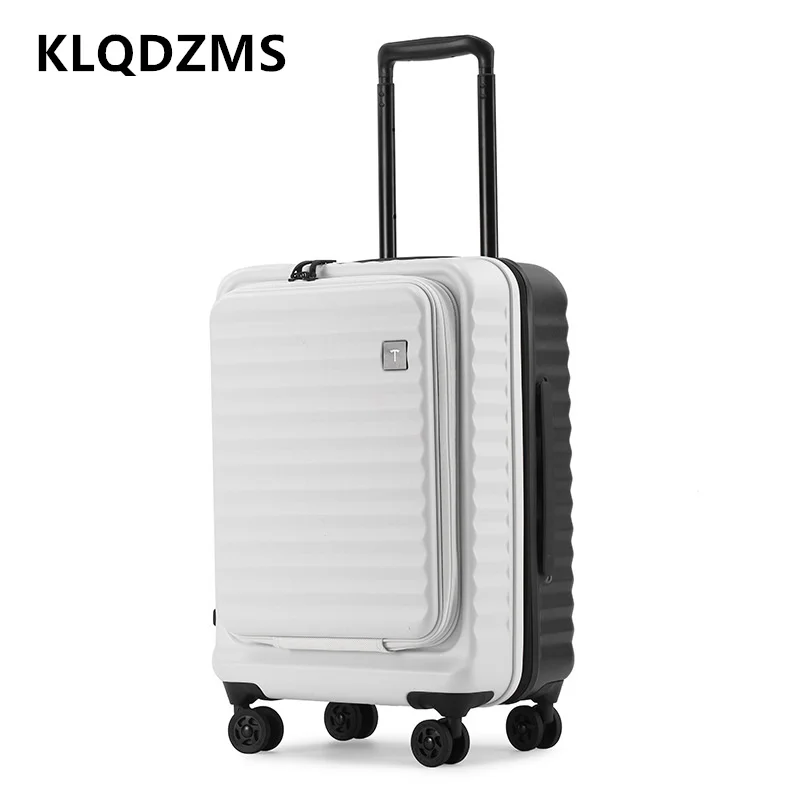 KLQDZMS 20インチ24インチ28インチ ノートパソコ - Front Opening Laptop Luggage 24 Inch のレビューと価格