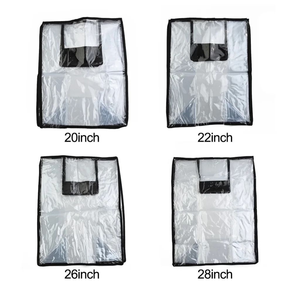 新しい旅行用荷物保護ケース PVC透明手荷物カバー 耐久性の - Luggage Protective Cover Transparent のレビューと価格