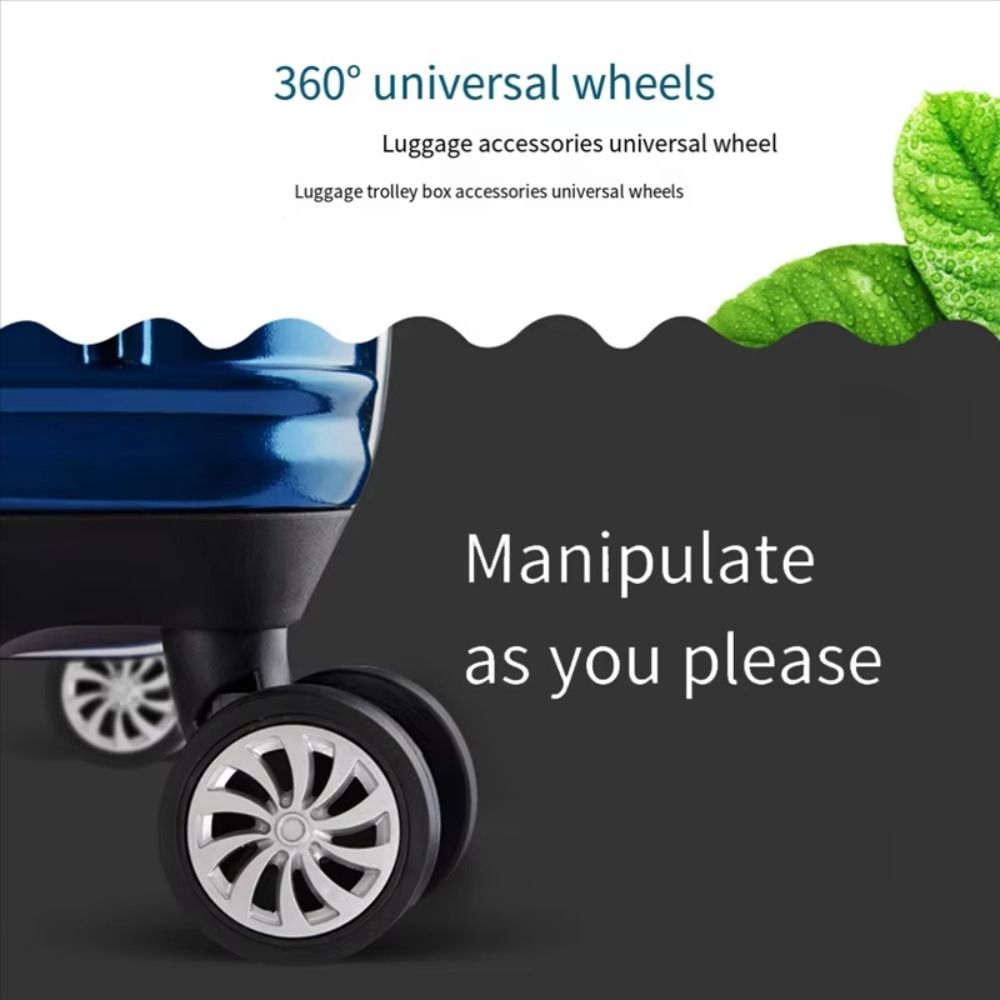 4 個ユニバーサル荷物スーツケースホイール 360 度交換部 - Silent Replacement Luggage Wheels のレビューと価格