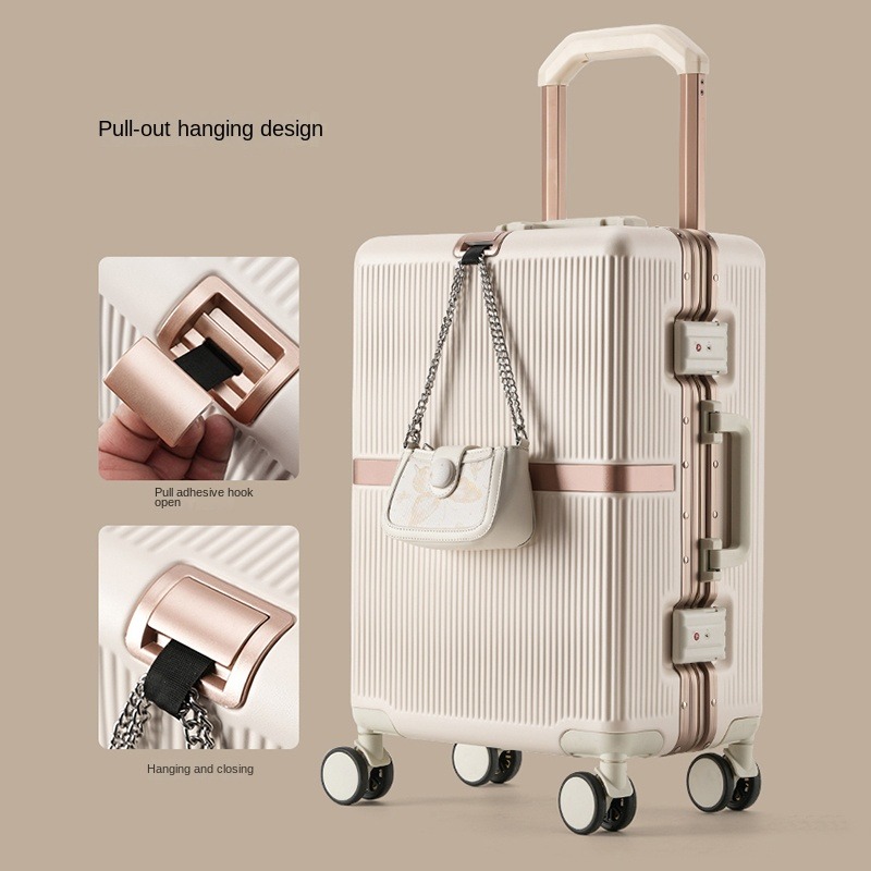 2026年新型荷物運搬車 20インチ機内持ち込み可能アルミフ - Aluminum Frame Carry On Luggage のレビューと価格
