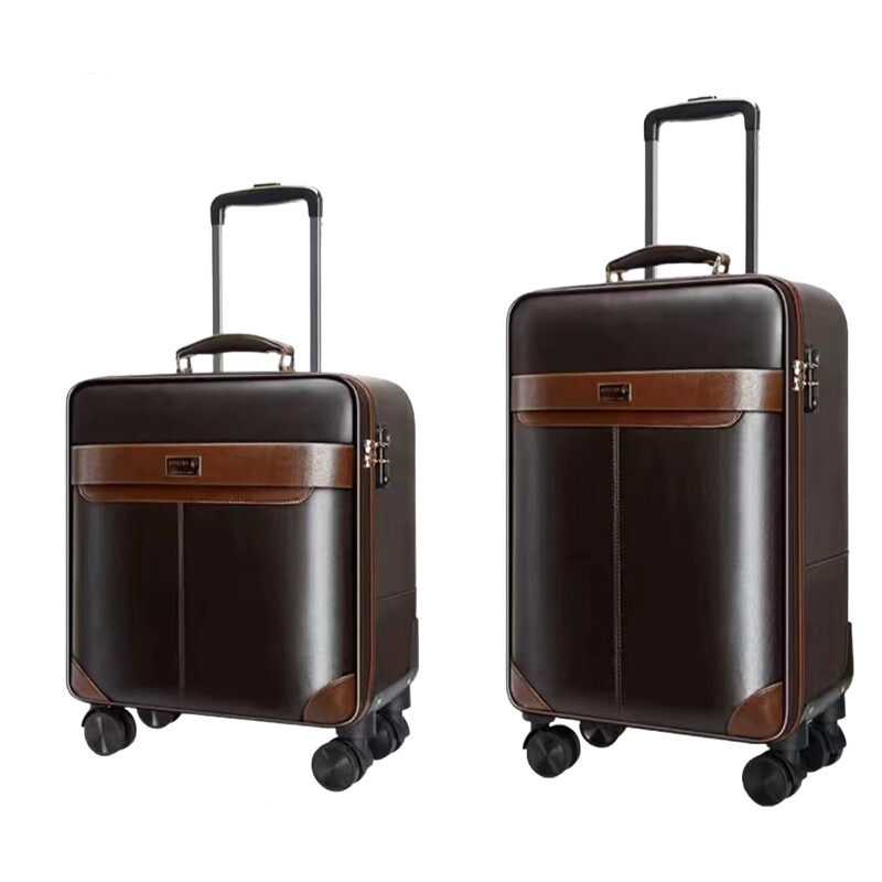 プレミアムレザーローリングラゲッジセットスピナー 24 イン - Spinner Wheel Rolling Suitcase 20 Inch のレビューと価格