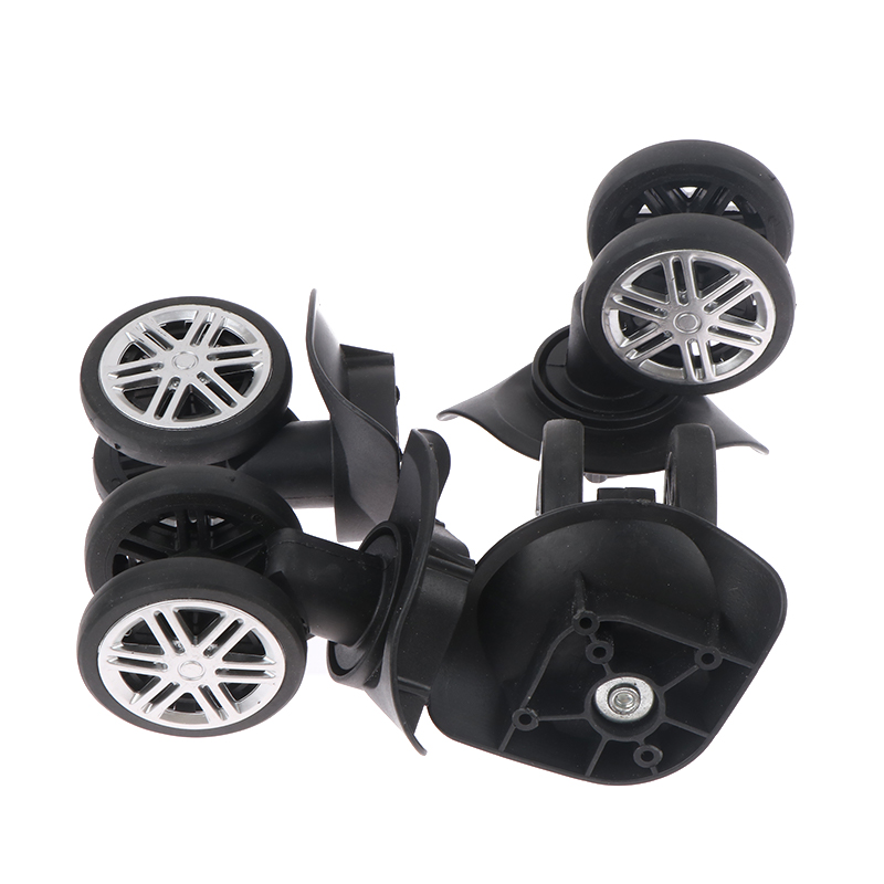 4個の静かなユニバーサルホイールの交換用ラゲッジアクセサリー - Silent Replacement Luggage Wheels のレビューと価格