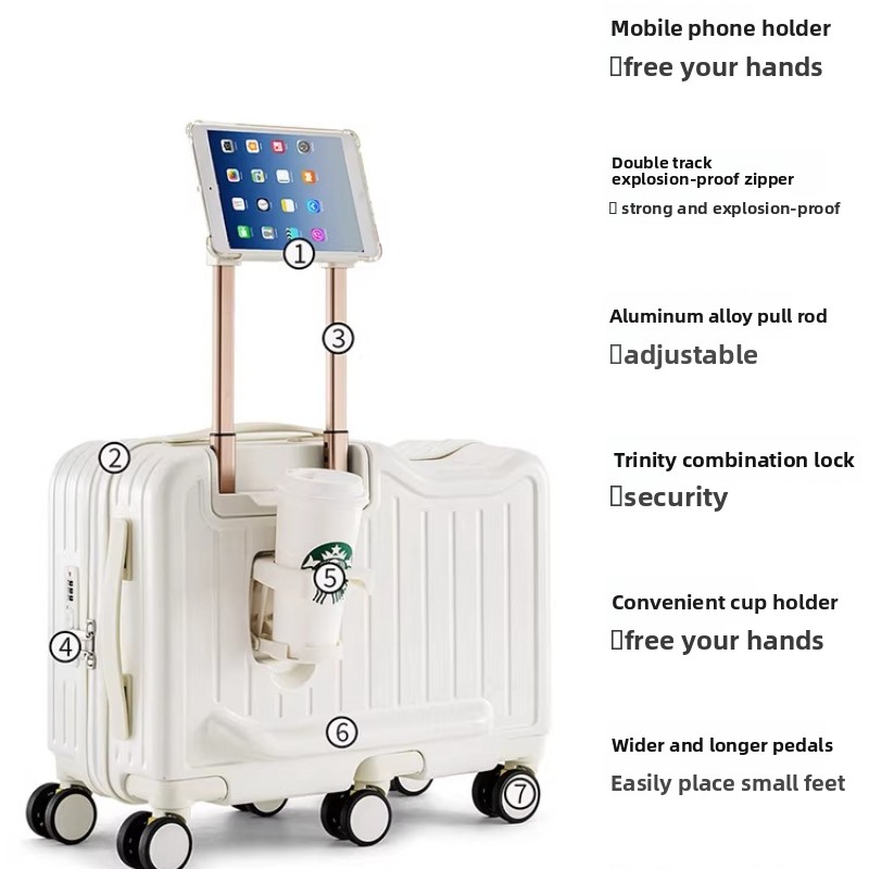 最新デザインの子供用スーツケース、座って乗れる20インチの旅 - Spinner Wheel Rolling Suitcase 20 Inch のレビューと価格