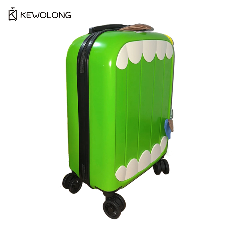 3D漫画恐竜キッズラゲージ20インチ、軽量ハードシェルキャリ - Spinner Wheel Rolling Suitcase 20 Inch のレビューと価格