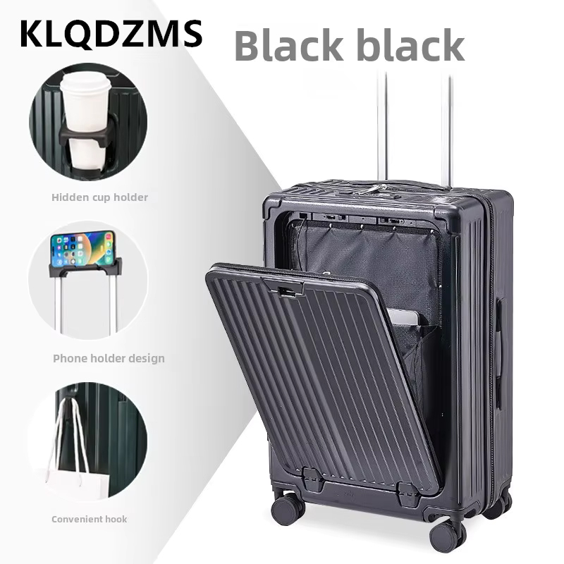 KLQDZMS 20インチ22インチ24インチ26インチラッ - Front Opening Laptop Luggage 24 Inch のレビューと価格