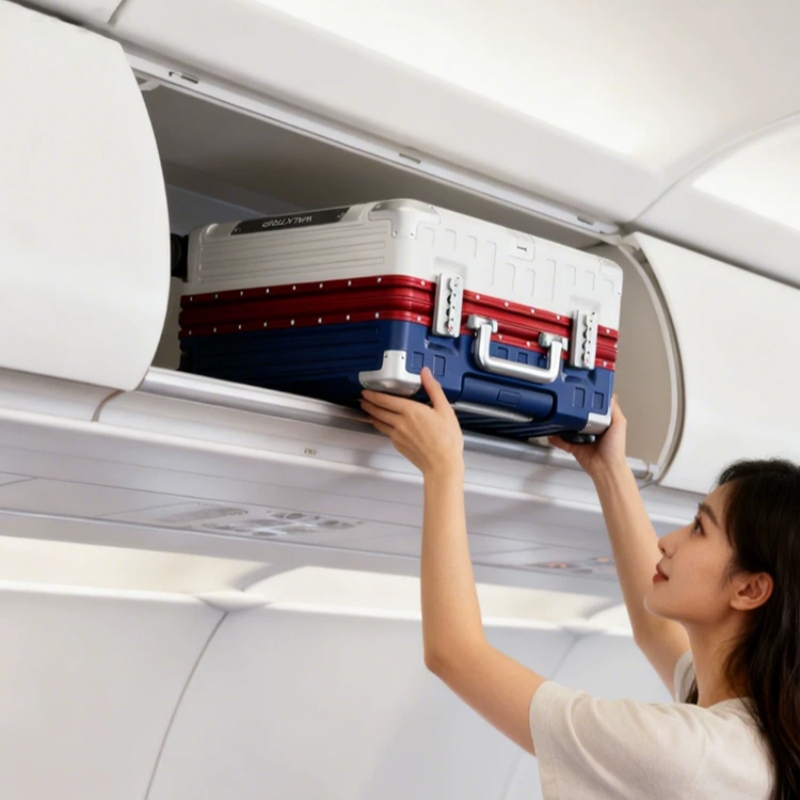 18インチ ローリングラゲッジ 機内持ち込み ハードシェルP - Aluminum Frame Carry On Luggage のレビューと価格