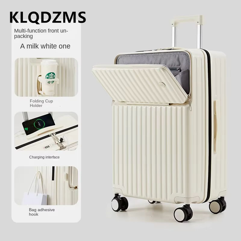 KLQDZMS 20インチ22インチ24インチ26インチ28 - Spinner Wheel Rolling Suitcase 20 Inch のレビューと価格