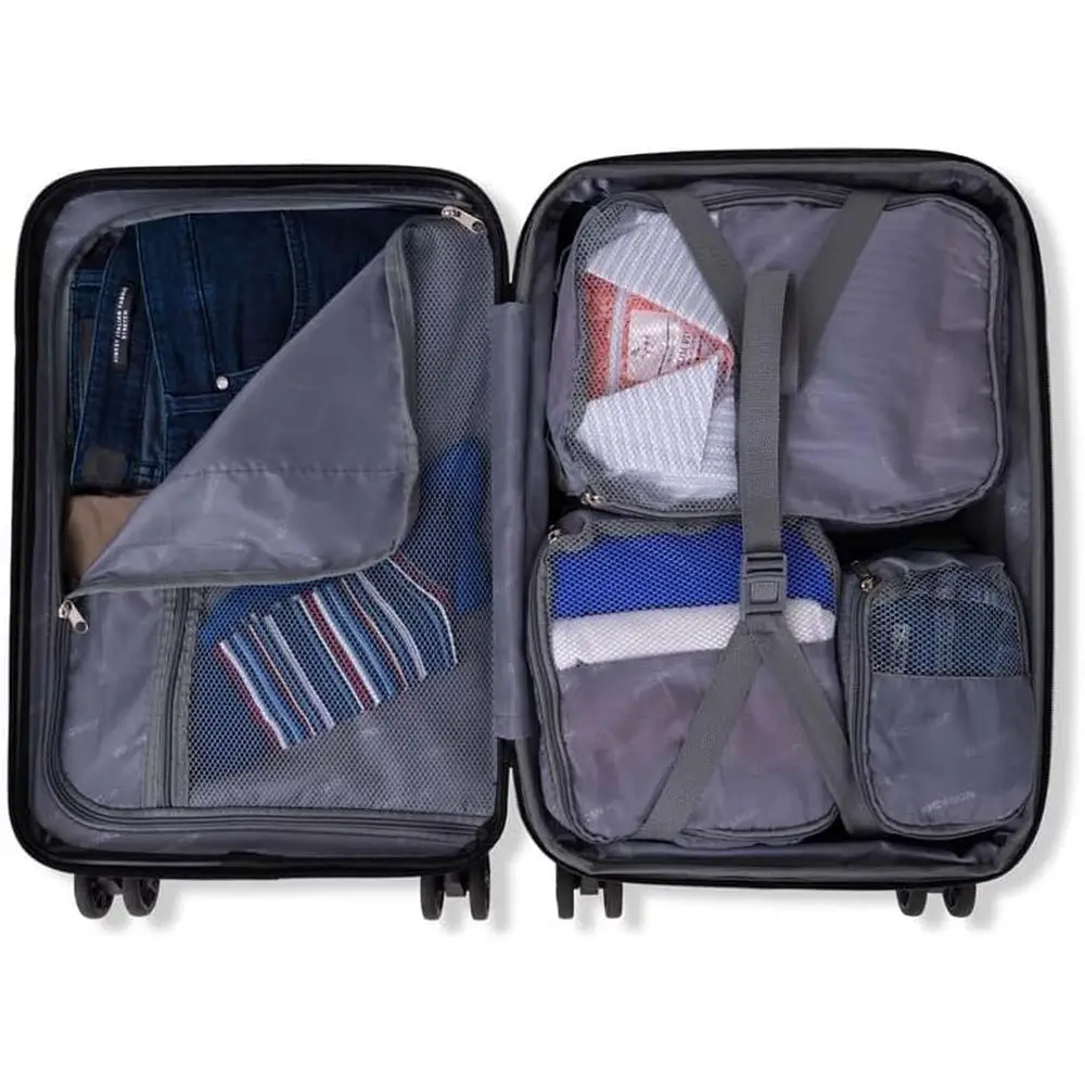 拡張可能なスピナーラゲージセット（ハードシェル、TSAロック - Expandable Hard Shell Luggage Set のレビューと価格