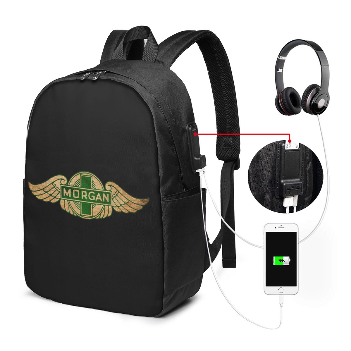 モーガンモーターカーカンパニー バックパック トラベルノート - Travel Bags のレビューと価格