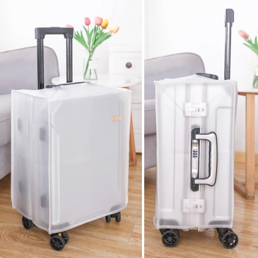 新しいフロスト加工の荷物保護カバー、防塵耐久性のあるスーツケ - Waterproof Suitcase Cover Protector のレビューと価格