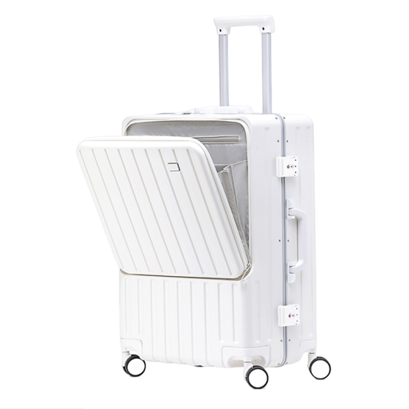多機能 20インチ 24インチ 26インチ フロントオープン - Aluminum Frame Carry On Luggage のレビューと価格