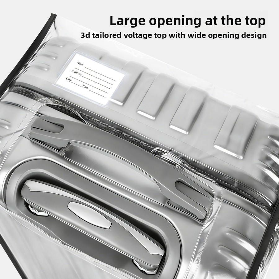 旅行用透明PVCラゲージカバー、防水・耐摩耗・防塵、ローリン - Luggage Protective Cover Transparent のレビューと価格