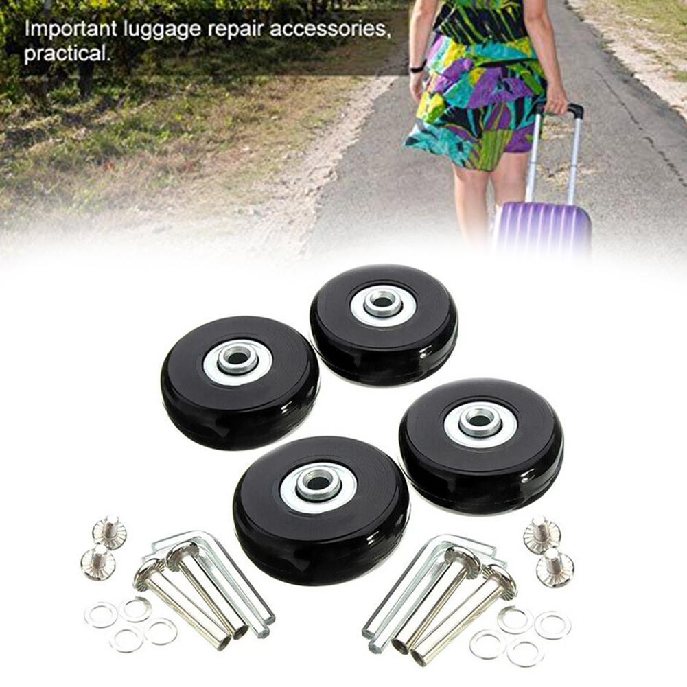 22 ピース/セットスーツケース部品車軸直径 45 ミリメー - Silent Replacement Luggage Wheels のレビューと価格