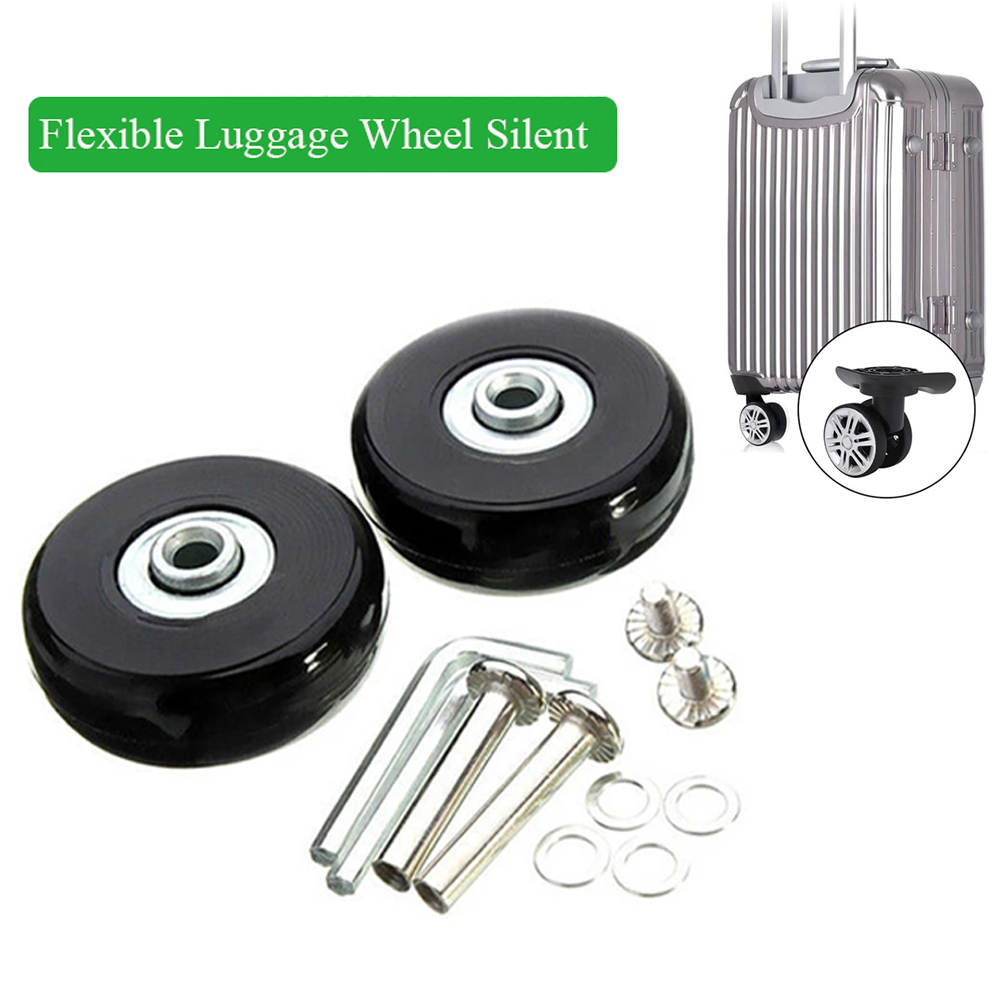 22 ピース/セットスーツケース部品車軸直径 45 ミリメー - Silent Replacement Luggage Wheels のレビューと価格