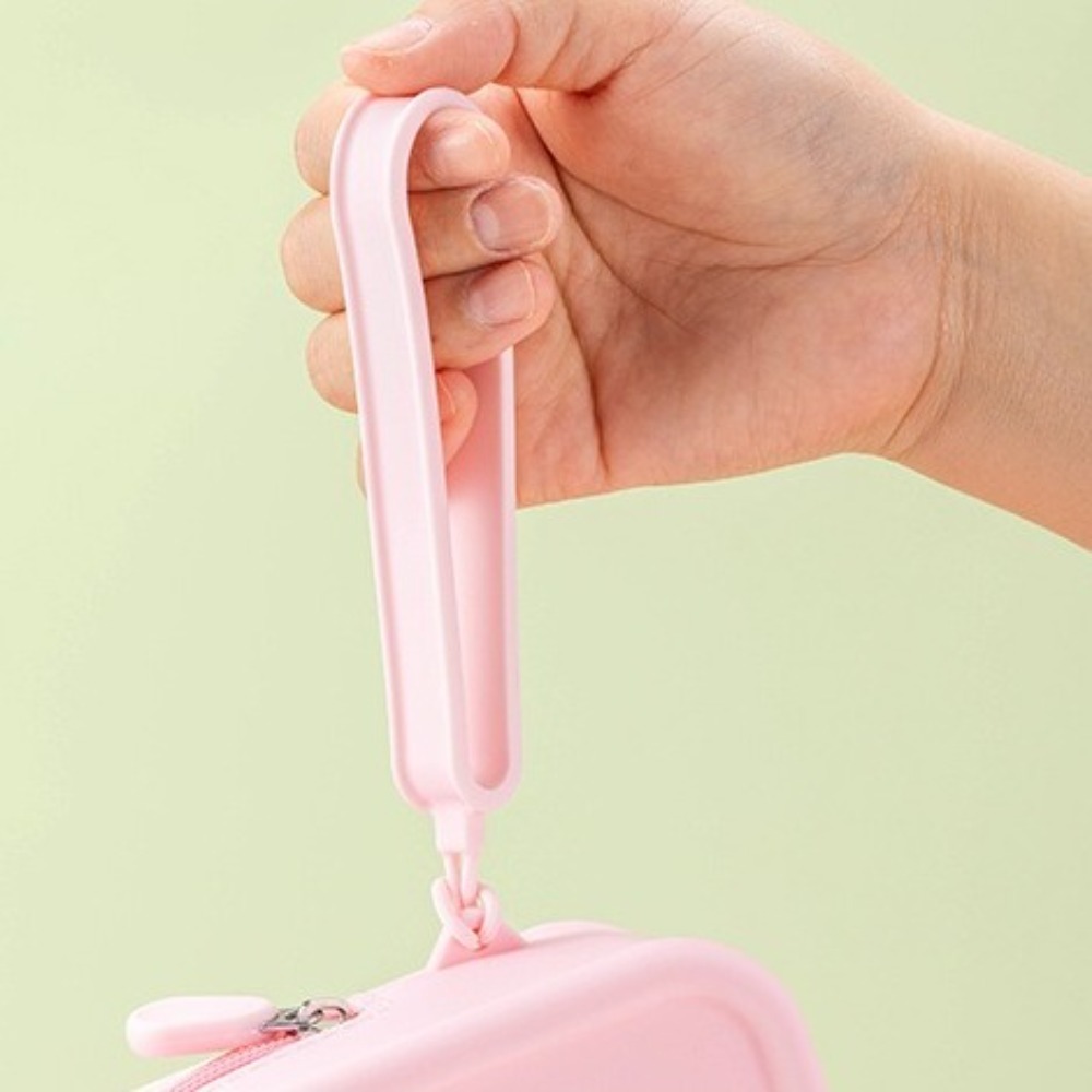 ポータブルシリコン小銭入れ大容量ジッパーイヤホンバッグ防水ソ - Cosmetic Bags のレビューと価格