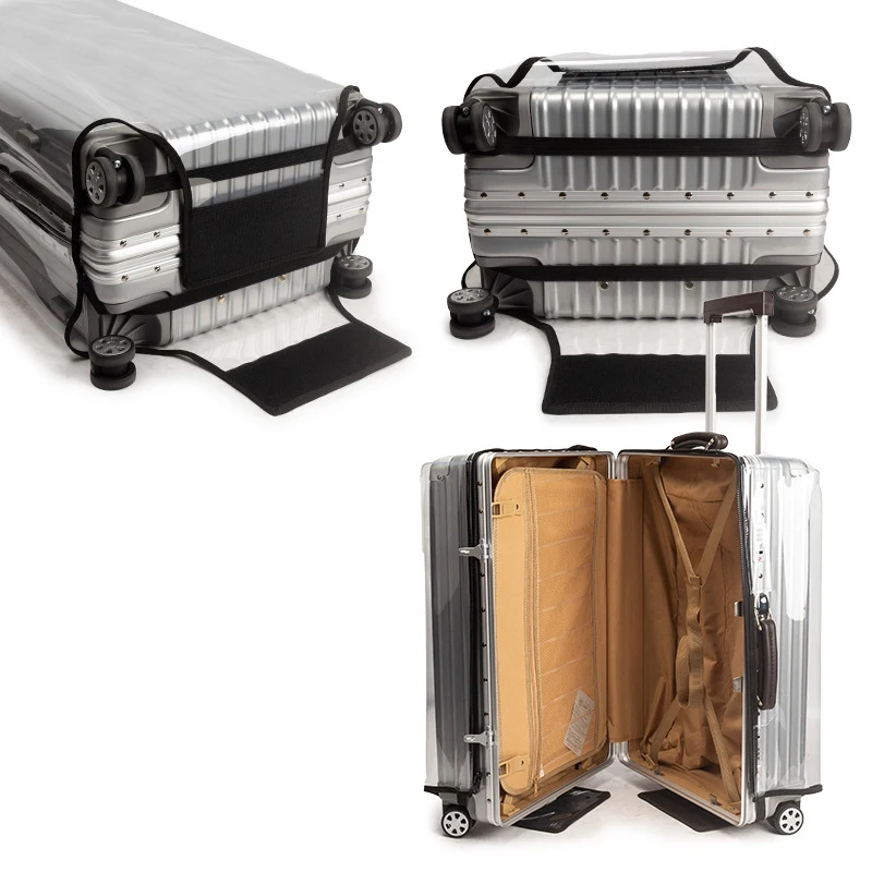 透明カバー荷物防塵プロテクターケーススーツケース保護カバート - Luggage Protective Cover Transparent のレビューと価格