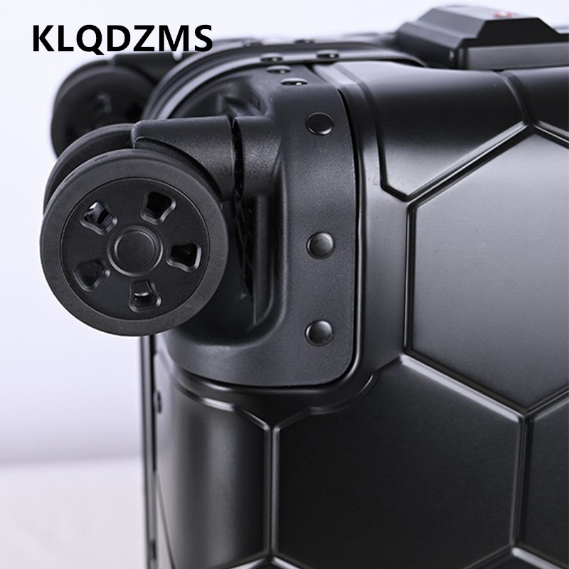 KLQDZMS キャビンスーツケース 全アルミニウムマグネシ - Spinner Wheel Rolling Suitcase 20 Inch のレビューと価格