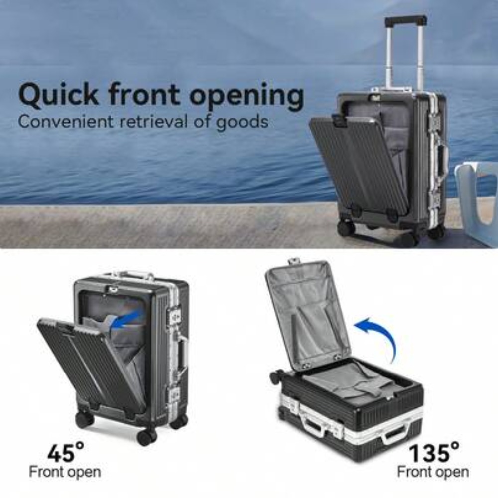 20インチ ハードシェル キャリーオンラゲージ アルミフレー - Aluminum Frame Carry On Luggage のレビューと価格