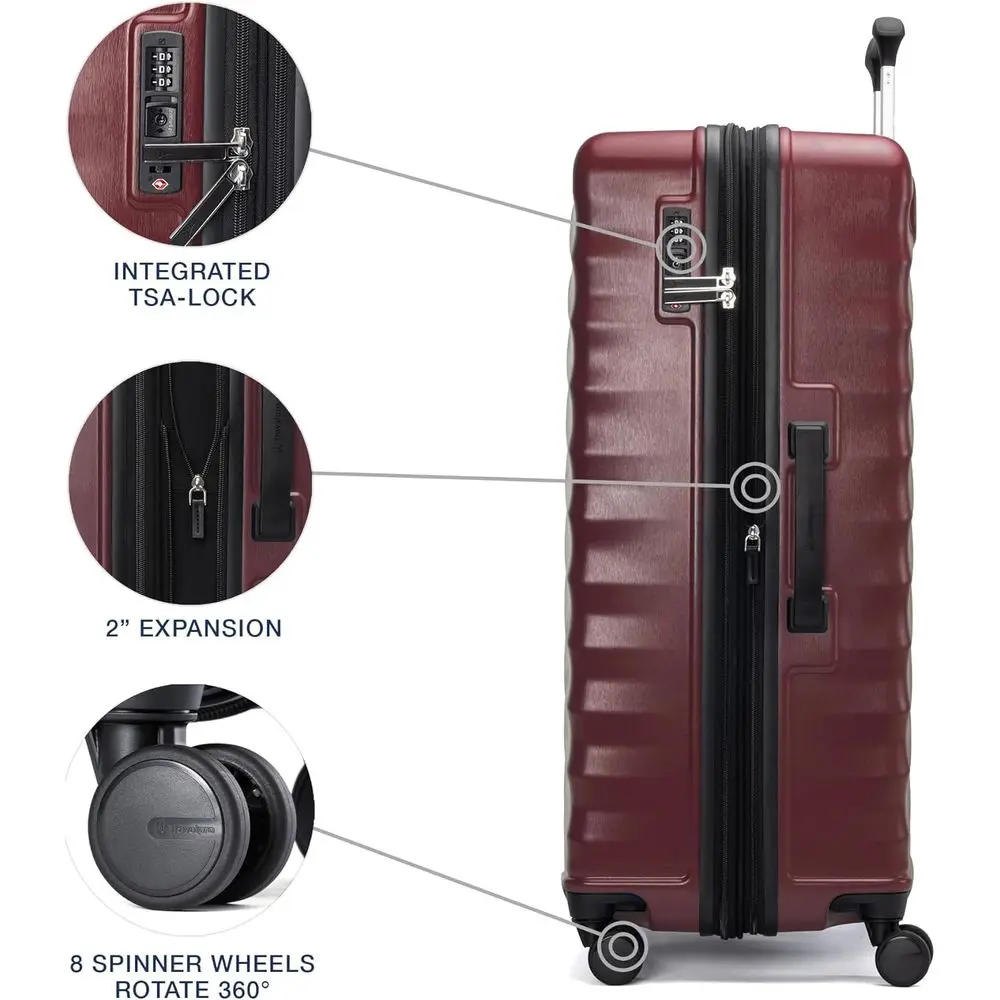 マックスライト エア V2 拡張可能ハードシェルラゲージセッ - Expandable Hard Shell Luggage Set のレビューと価格