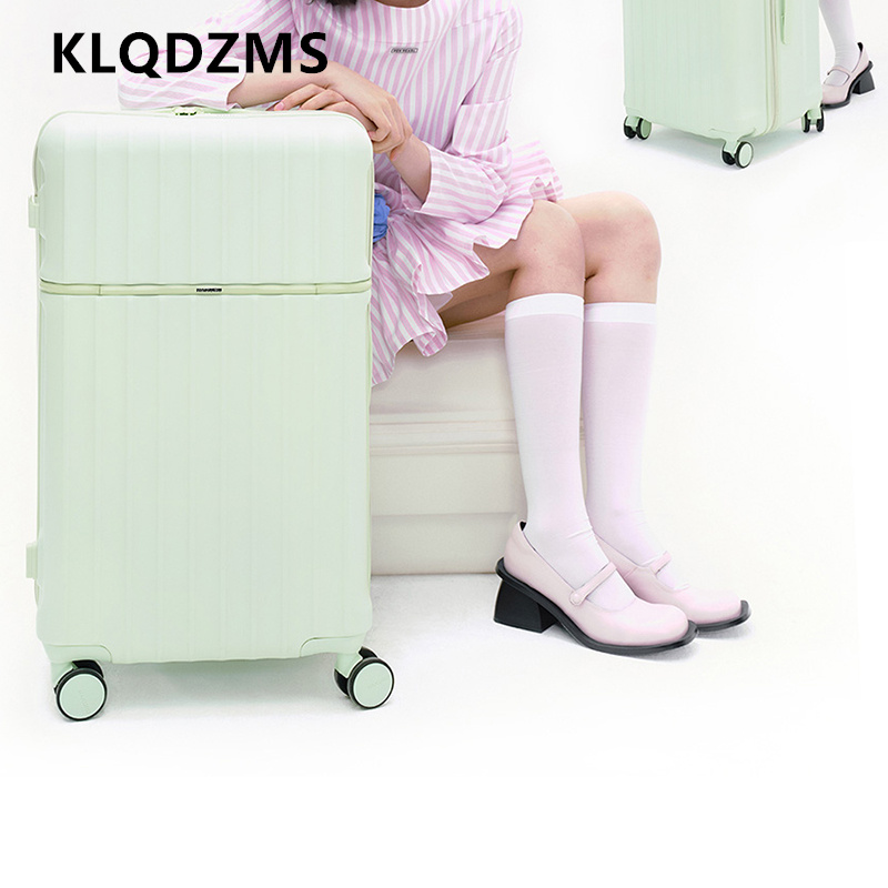 KLQDZMS 車輪付きスーツケース 20 インチ大容量トロ - Spinner Wheel Rolling Suitcase 20 Inch のレビューと価格