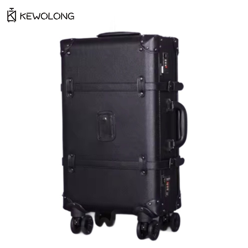 ヴィンテージ 20 24 スーツケースセット - レトロなプ - Retro Vintage Trunk Suitcase のレビューと価格