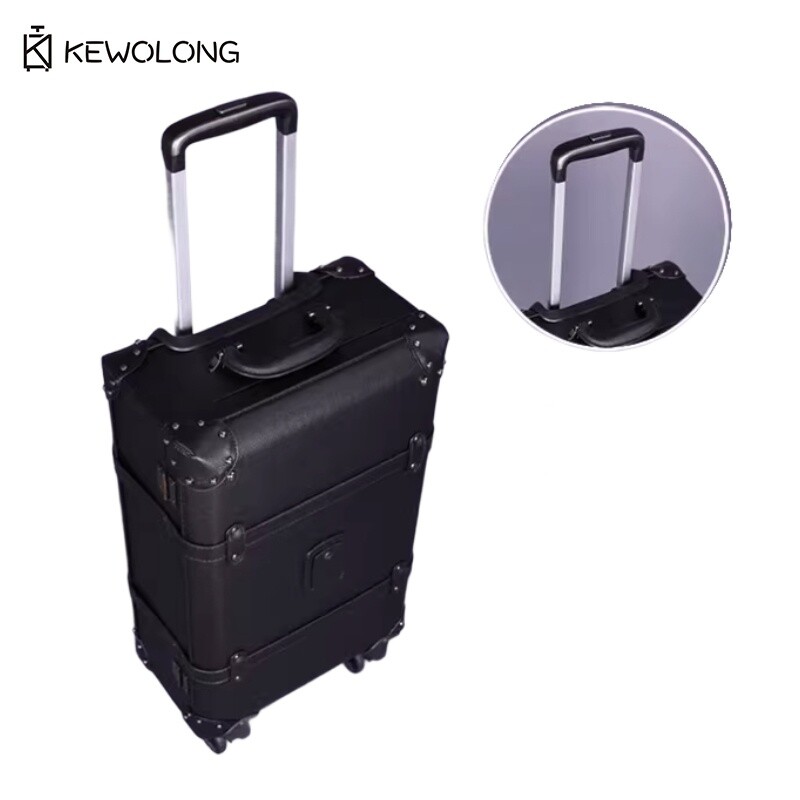 ヴィンテージ 20 24 スーツケースセット - レトロなプ - Retro Vintage Trunk Suitcase のレビューと価格