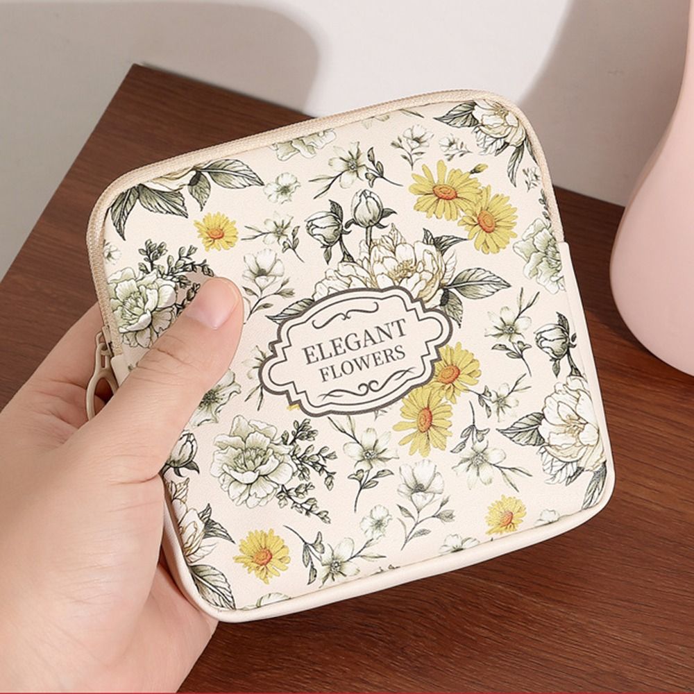新しいPVCサニタリーパッドバッグ 大容量 多目的コスメティ - Cosmetic Bags のレビューと価格
