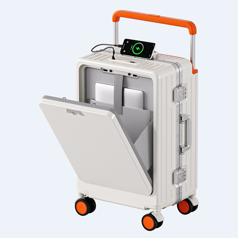 20/24/26インチ アルミフレーム フロントオープン ラ - Aluminum Frame Carry On Luggage のレビューと価格